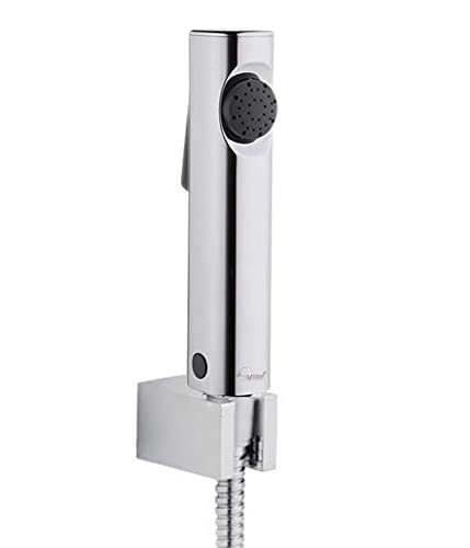 Aquieen ABS Health Faucet Set with 1 Meter SS 304 Shower Tube & Wall Hook (Zura)