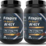 Fitspire Fit Super Protein 100% Authentic & No Adulteration Muscle Growth & Recovery Whey Protein(2 kg, Gourmet Coffee)