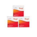 Royal Silky Tissue Paper Napkins | 210 Napkins | 70 Pulls X 3 Packs | Soft And Highly Absorbent Smooth Disposable Napkins | Hygienic White Napkins for Home, Office & Dining