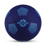 Nivia Home Play Football for Kids, Soft & Lightweight Toy Ball, Safe for Indoor Play, Size – 3 (Blue), Pack of 1