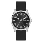Guess Monte Round 42mm Black Dial Analog Men Watch – GW0805G1