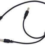 Electronic Spices PACK OF 2 DC Power Y Splitter Cable 1 Female to 2 Male Plug Adapter CCTV Camera