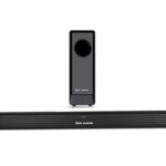 JACK MARTIN HarmoniBar X-777 5.1 Channel Soundbar with Wireless Woofer – 140W RMS, Bluetooth, Multiple Connectivity Options – Black