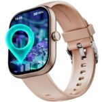 boAt Wave Sigma 3 w/Turn-by-Turn Navigation, 2.01″ (5.1 cm) HD Display, Bluetooth Calling, Crest+ OS, QR Tray, Watch Face Studio, Coins, Emergency SOS Smart Watch for Men & Women(Cherry Blossom)