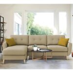 GRAPEWOOD Mortal 1 Seater Sofa Set for Living Room (Black) Premium Fabric Sofa