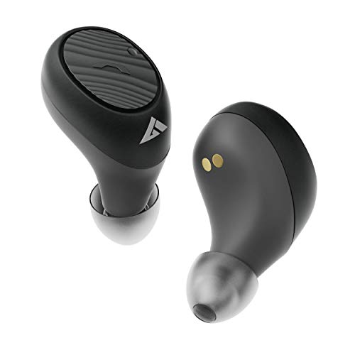GOBOULT AirBass LiveBuds Truly Wireless Bluetooth in Ear Earbuds with Mic (Black)