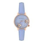 French Connection Analog Purple Dial Women’s Watch-FC21L