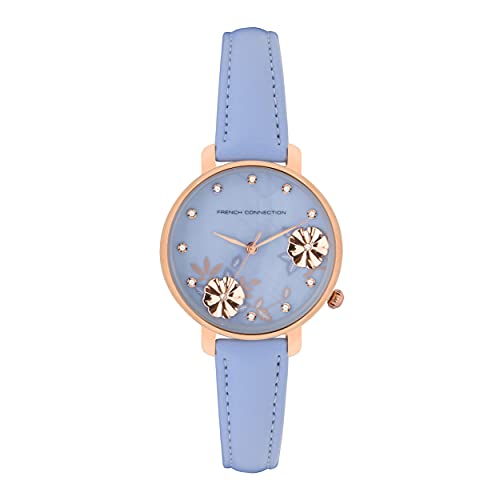 French Connection Analog Purple Dial Women’s Watch-FC21L