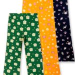 T2F Gilrs Flared Leggings (Pack of 5)(GLSLEG03_Multicolor 2_2-3 yrs)