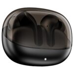 boAt Airdopes Plus 311, Glass Design, ENx Tech, Fast Charge, 50 Hrs Battery, App Support Bluetooth Earbuds, TWS Ear Buds Wireless Earphones with mic (Charcoal Black)