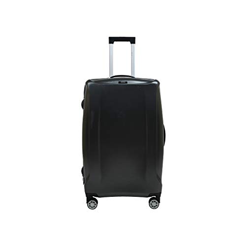 ZEVOG Holiday Road ABS 66.0 cms Steel Grey Hardsided Check-in Luggage (5016061939083)