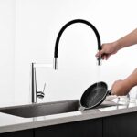 ALTON LEO-13015, Magnetic Docking Kitchen Sink Faucet, Chrome