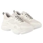 Shoetopia Girls Oscar White Casual Shoe – 7 UK (Girls-Oscar-White)