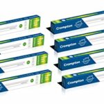 Crompton Laser Ray Smile 1 Feet 5W LED Batten| Energy Efficient Batten for Home | Natural White | Pack of 8