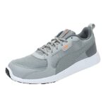 PUMA | Fire Run Men’s Sneakers | Quarry-Vibrant Orange | 8UK