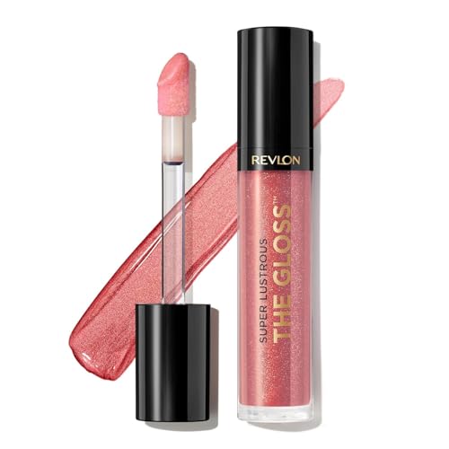 Revlon Super Lustrous The Gloss, Non-Sticky, High Shine Glossy Finish, Lightweight Moisture Enriched With Agave, Moringa Oil Capuacu Butter – Blissed Out(246), 3.8ml