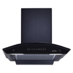 Elica 60cm 1600 m3/hr Filterless Autoclean Kitchen Chimney with 15 Years Warranty | Made In India | WDFL PLUS HAC LTW 60 MS NERO | Black