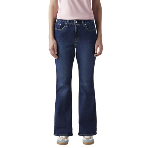 Levi’s Women’s 726 Dark Indigo Flared Fit High-Rise Jeans