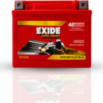 EXIDE 4LB Battery for two wheeler 4 Ah Battery for Bike