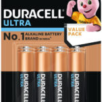 DURACELL Ultra AA, High-Drain Devices, Digital Camera, Toy, Electric Toothbrush  Battery(Pack of 8)