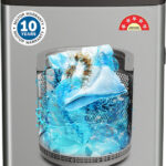 BOSCH 8 kg Fully Automatic Top Load Washing Machine Grey(WOE80AH0IN)