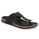 ROWLANS Fashionable Men’s Beach Slippers – Water-Resistant & Perfect for Travel_853_8_black