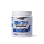 Pumpd Pure Micronized Creatine Monohydrate 250 gm, Unflavored, 33 Servings