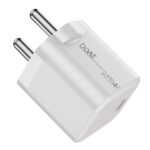 boAt 25W GaN Fast Charger for Samsung, Xiaomi & Android Users with Overheat/Overcharge Protection & Auto Detection with Type C to Type C Support (White)