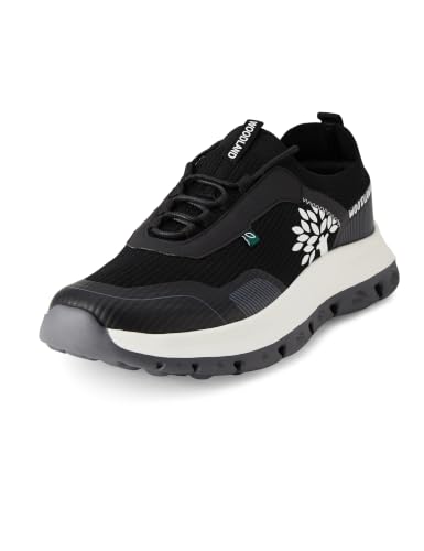 Woodland Men’s Black MESH Sports Shoes-7 UK (41EURO) (OSGC 6696024)