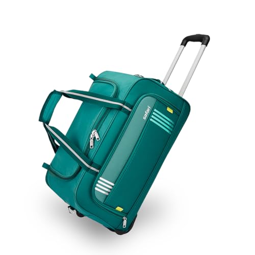 Safari Imperia Trolley 3 Years Warranty Duffle Bag (58 Cm, Teal)