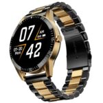 Fire-Boltt Talk Ultra 1.39″ Round Display Stainless Steel Luxury Smart Watch, Bluetooth Calling & 360 Health Monitoring, 123 Sports Modes, Inbuilt Voice Assistant (Black Dual)