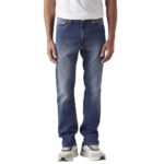 Levi’s Men’s 513 Mid Indigo Straight Fit Mid-Rise Jeans
