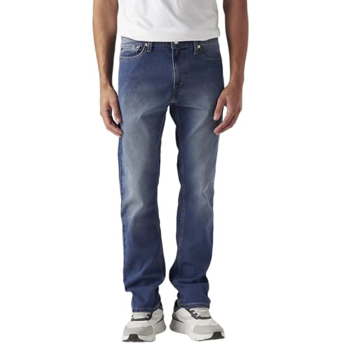 Levi’s Men’s 513 Mid Indigo Straight Fit Mid-Rise Jeans