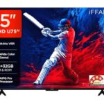 iFFALCON 189 cm (75 Inches) 4K UHD Smart LED Google TV | 144Hz VRR | 3GB RAM | Dolby Vision & Atmos | Game Master | 75U75