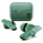 boAt Airdopes 800 HiDef, Hi-Res Audio LDAC, 4Mic ENx, App Support, ASAP Charge, IPX5, Low Latency, Dual Pairing, BTv5.3, Bluetooth TWS in Ear Earbuds Wireless Earphones (Emerald Green)