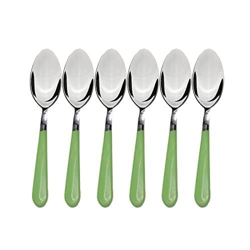 Bigplayer Stainless Steel Big Dinner Spoon/Table Spoon Set of 6Pcs – 9 Cm