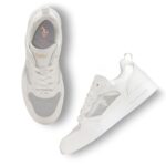 U.S. Polo Assn. Women Zira Round Toe Mesh Sneakers with Comfort Insole