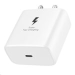 Samsung 45W USB-C Super Fast Charging Adapter for Galaxy S25 Ultra/Edge/FE, S24 Ultra/Edge/FE, S23, Z Fold 7/6/5/4, Z Flip 7/6/5/4, Galaxy A56/A36, M55/M17/M07 & More | Only Adapter (White)