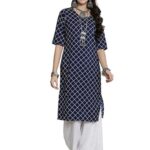 7Threads Kurti for Women|Kurti|Kurta|Kurta for Women|Crepe Kurti|Printed Kurta|Crepe Straight Kurti Kurti_AS_530364_S