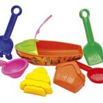Negi Boat Beach Set Made by Plastic,Multicolor