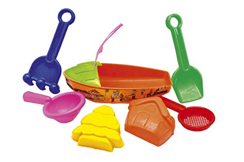 Negi Boat Beach Set Made by Plastic,Multicolor