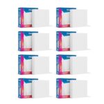 Crompton Platina Star Stylus Surface Panel 6W Square Warm White | Pack of 8 | No False Ceiling Required, Outer Dimension: 90 mm | Surface Mount | for Hall, Bedroom, Kitchen, Office, Store