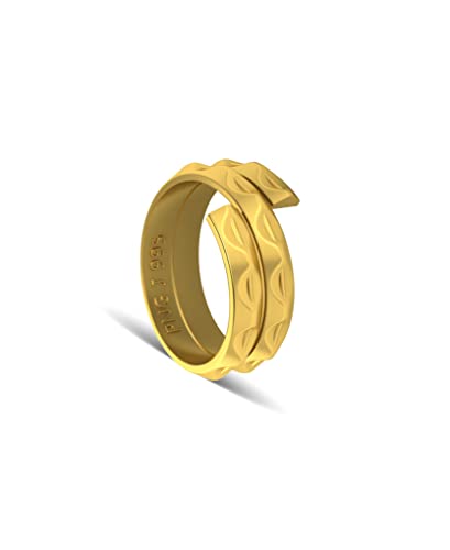 P.N.Gadgil Jewellers 1 gm Vedhani Gold Ring 24 kt (995)