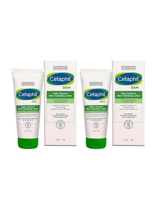 Cetaphil DAM Daily Advance Ultra Hydrating Lotion – (Pack of 2)(200 g)