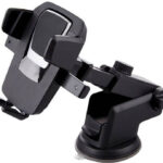 Bluedrum Car Mobile Holder for Windshield, Dashboard(Black, Silver)