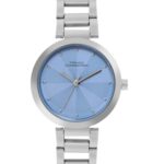 French Connection | Blue dial | Silver Strap | Quartz Watch for Women – FCN060A