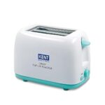 KENT Crisp Pop Up Toaster 750 Watts | 2 Slice Automatic Pop Up Electric Toaster | 6 Heating Modes | Auto Shut Off | Removable Bread Crumbs Tray | White