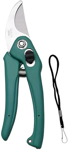 Ocean Mart Assorted Hand Pruner Cutter – 1 Pc (Steel Blades) Heavy Duty Gardening Cutter Tool | Wood Branch Trimmer | Grass Cutting Accessory | Plant Cutter for Home Garden