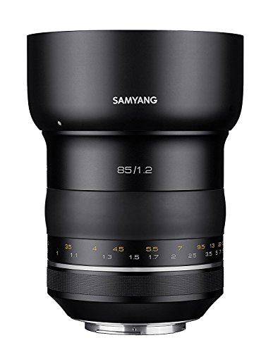 Samyang XP 85mm F1.2 Lens for Canon AE, Black