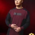 The Souled Store Printed Men Crew Neck Maroon T-Shirt